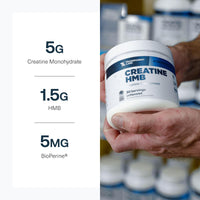 Thumbnail for Transparent Labs Creatine HMB - Creatine Monohydrate Powder with HMB for Muscle Growth, Increased Strength, Enhanced Energy Output, and Improved Athletic Performance - 30 Servings, Unflavored