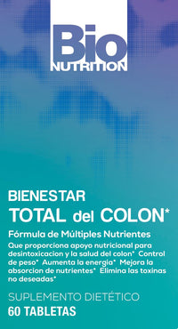 Thumbnail for Bio Nutrition Total Colon Wellness 60 Tablets