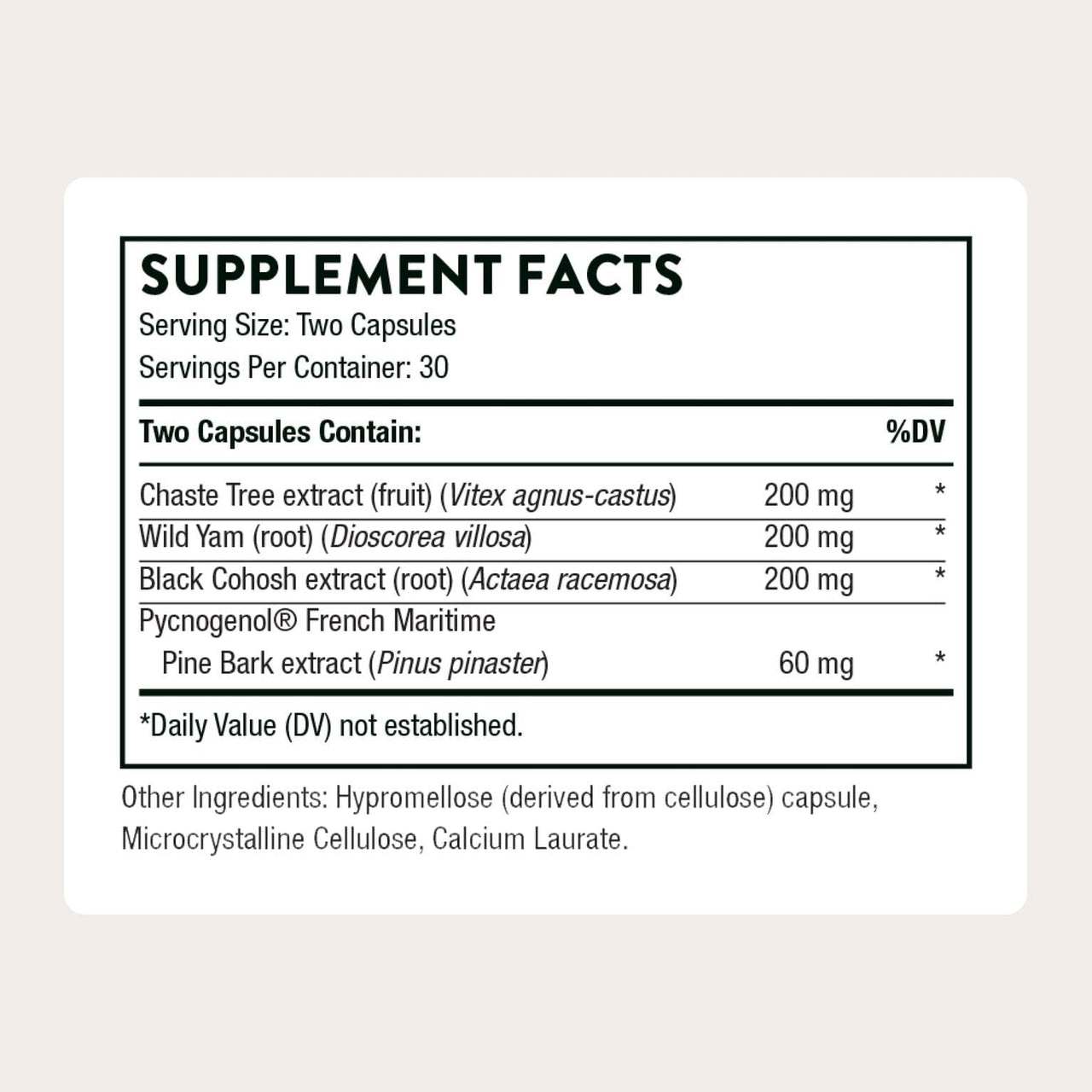 THORNE - Meta-Balance - Nutritional Support for Women During Menopause* - Gluten, Dairy & Soy-Free - 30 Servings