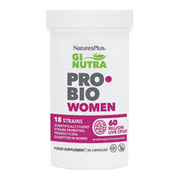 Thumbnail for NaturesPlus GI Natural Probiotic Women - 30 Capsules, Pack of 2 - Digestive & Immune Support, Urinary Tract Health - Includes Cranberry - Gluten Free - 60 Total Servings