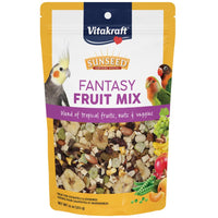 Thumbnail for Sun Seed Company BSS59305 Fantasy Fruit Mix Cockatiel Treats Pouch, 11-Ounce