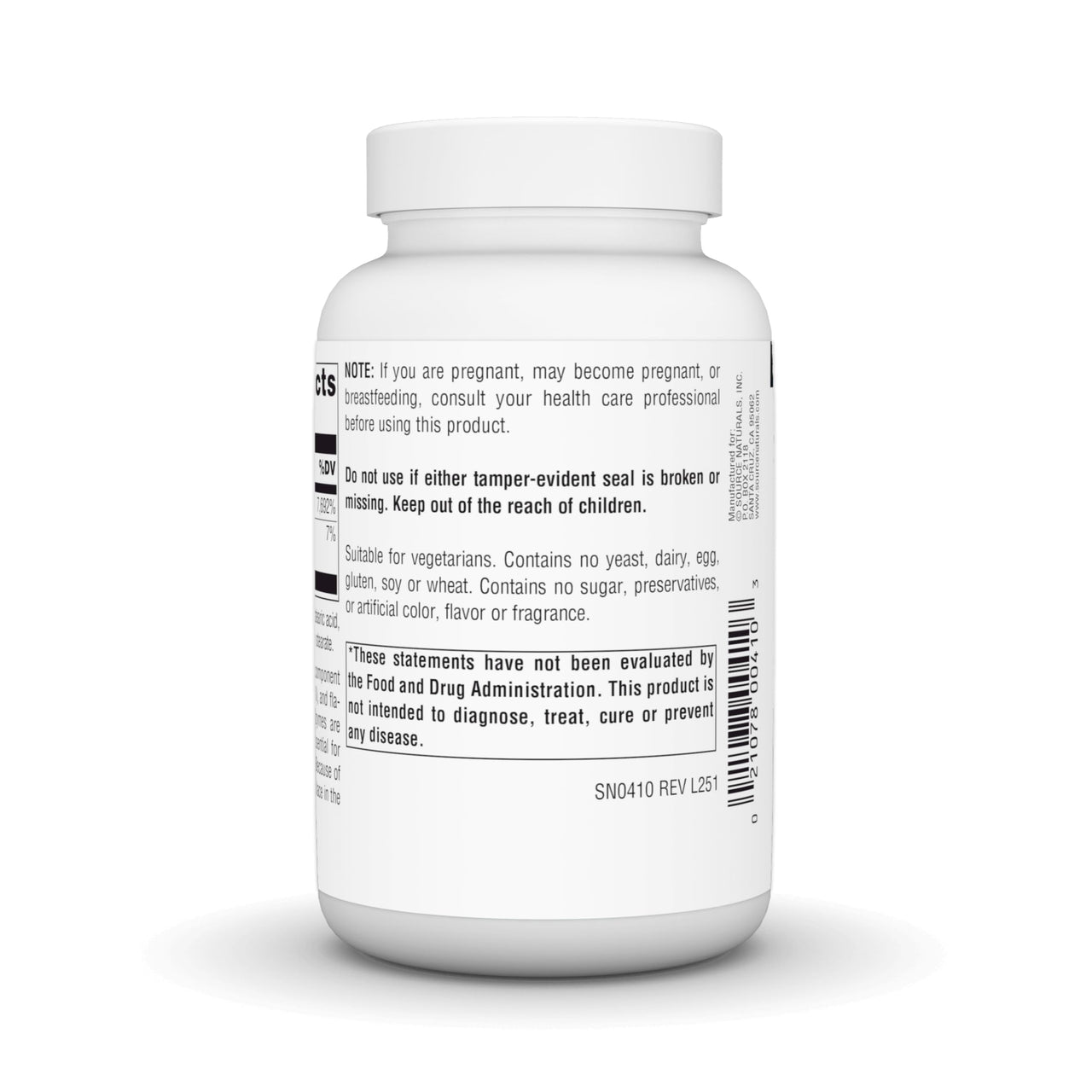 Source Naturals Vitamin B-2 Riboflavin 100 mg Supports Energy Production - 250 Tablets