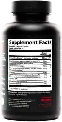 Thumbnail for Sculpt Nation by V Shred Burn Thermogenic Fat Burner for Men & Women - Daytime Fat Burner Metabolism Booster - Premium Capsimax Cayenne Pepper, Chromax, Patented Ingredients - 60 Natural Veggie Pills
