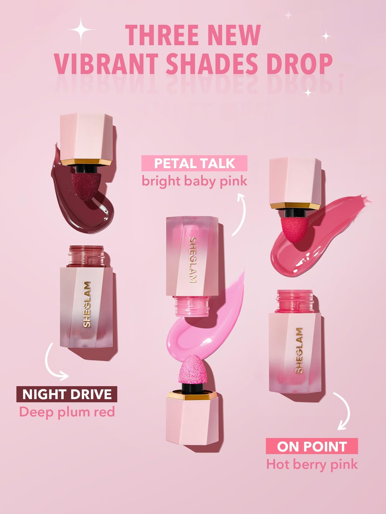 SHEGLAM Color Bloom Liquid Blush Makeup for Cheeks Matte Finish - Night Drive