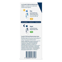 Thumbnail for CeraVe PM Facial Moisturizing Lotion, Night Cream with Hyaluronic Acid and Niacinamide, Ultra-Lightweight, Oil-Free Moisturizer for Face, 3 Ounce