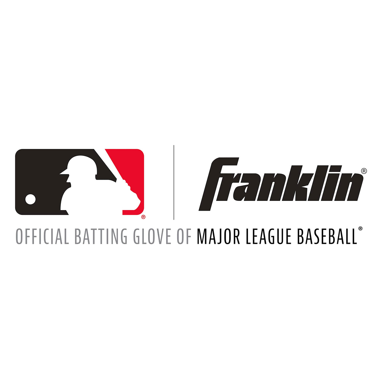 MLB Adult CFX Pro Batting Glove, Pair, Small, Black/Black