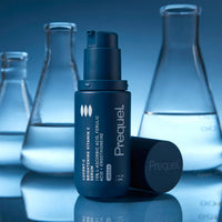 Thumbnail for Prequel Skin Lucent-C, Vitamin C Serum for Face. Professional Facial L-Ascorbic Acid, Ferulic Acid Formula with Niacinamide. Clinical Skincare for Luminous Firm Skin. 1oz Pump