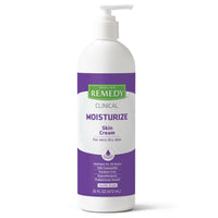 Thumbnail for Medline Remedy Clinical Skin Cream, Vanilla Scent (16 fl oz), Moisturizing Face and Body Cream for All Ages, Paraben & Sulfate Free, Quick Absorbent Formula, Hypoallergenic Skin Moisturizer