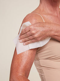 Thumbnail for Dr Dennis Gross Alpha Beta Exfoliating Body Treatment | Multi-Tasking Powered by AHA/BHAs for Smooth, Hydrated Skin While Improving Ingrown Hairs, Keratosis Pilaris, and Blemishes | 8 Textured Towels