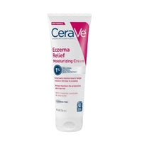 Thumbnail for CeraVe Eczema Relief Moisturizing Cream with Colloidal Oatmeal, Shea Butter & Vitamin E For Dry Skin & Itchy Skin Relief, Steroid Free & Paraben Free, 8oz