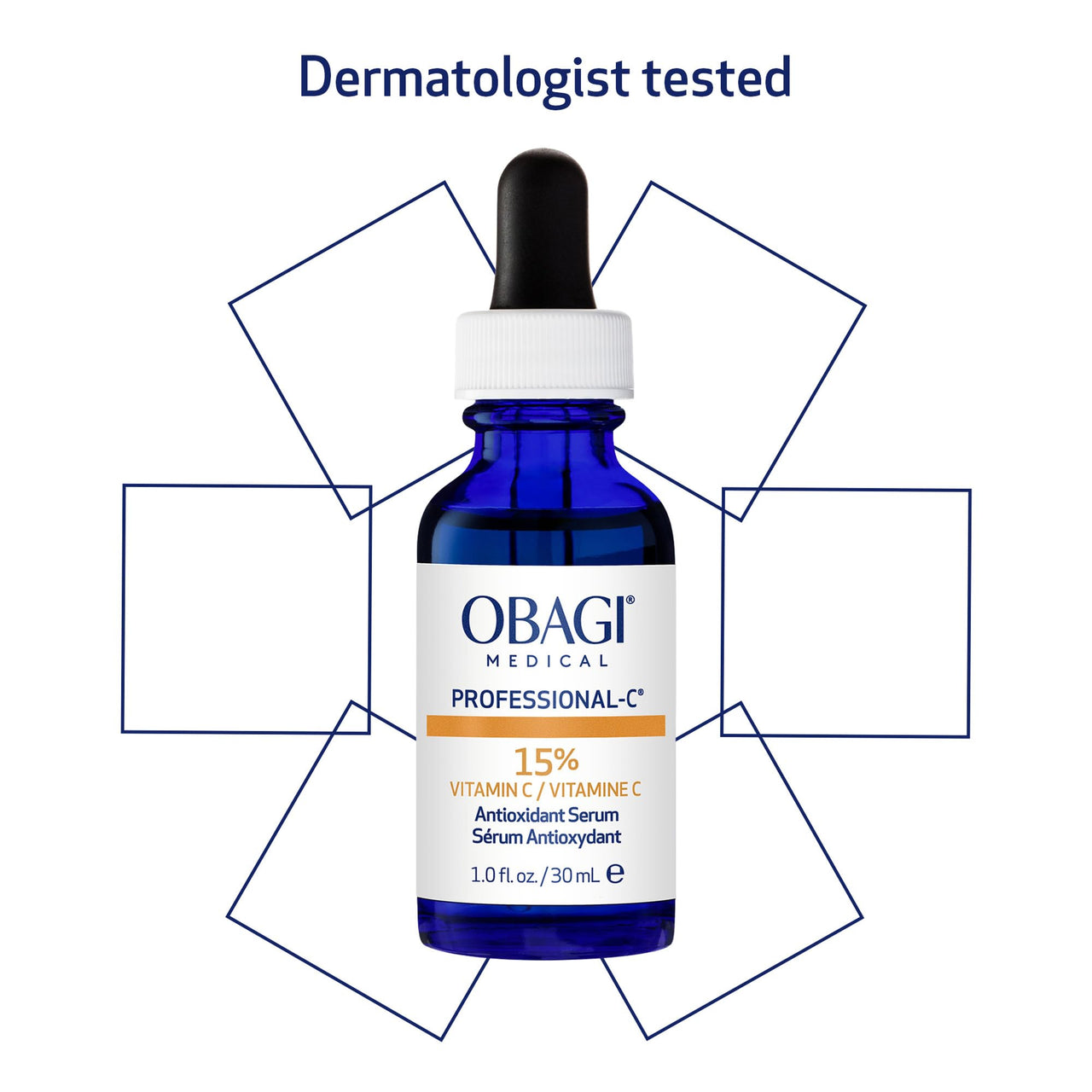 Obagi Medical Professional-C 15% Vitamin C Serum - Helps Brighten Skin Tone and Minimize the Appearance of Fine Lines & Wrinkles - 1 oz
