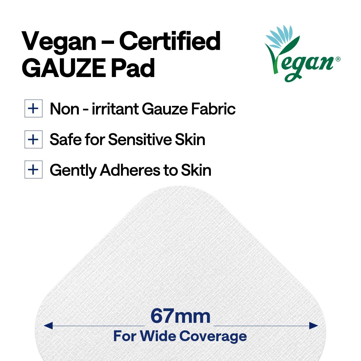 MEDIHEAL Teatree Trouble Pad - Square Cotton Facial Toner Pads with Tea Tree & Lactobacillus - Soothing to Calm Sensitive & Acne Prone Skin- Vegan Face Gauze 100