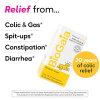 Thumbnail for BioGaia Protectis Baby Probiotic Drops | Baby Essentials for Colic & Gas Relief | Safe for Newborns | Ease Crying, Fussing, Colic, Gas, Spit-ups & Constipation | No Dairy, Soy & Gluten | 5mL