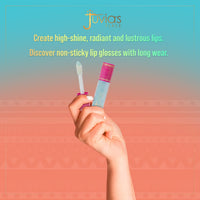 Thumbnail for Juvia's Place High Shine - Glides on Creamy and Smooth,16 oz, Lip Gloss Garden of Juvia Flower Girl,Non-Sticky Long Lasting,Iridescent, Clear Gloss Glow,