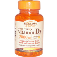 Thumbnail for Sundown, Vitamin D-2000 Iu Softgels, 150 ct