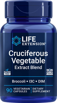 Thumbnail for Life Extension Cruciferous Vegetable Extract Blend, 90 Vegetarian Capsules