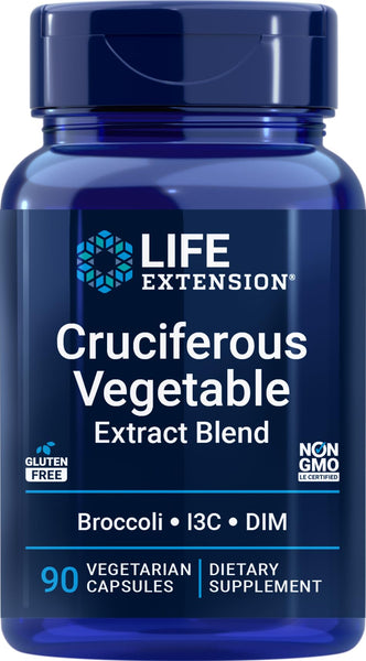 Life Extension Cruciferous Vegetable Extract Blend, 90 Vegetarian Capsules
