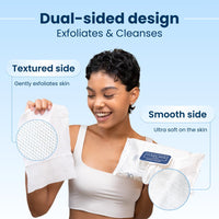 Thumbnail for Clean Skin Club XL Premium Face Wipes, 40% Larger Than Normal Wipes, Extra Moist Makeup Removing Towelettes, 30 Count, Facial Cleansing Cloth, Fragrance Free, No Alcohol or Chemicals