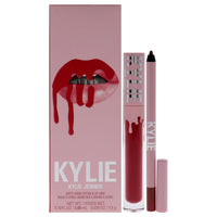 Thumbnail for Kylie Cosmetics Matte Lip Kit - 401 Victoria For Women - 2 Pc 0.10 Oz Matte Liquid Lipstick, 0.03 Oz Lip Liner