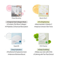 Thumbnail for SUNGBOON EDITOR Deep Collagen Overnight Mask Hydrating Mask for Glass Skin, Wrinkle Care, Firming & Pore Refining 2,160,000PPB Collagen + 9 Peptides Stocking Stuffers for Women Korean Skincare, 4ea