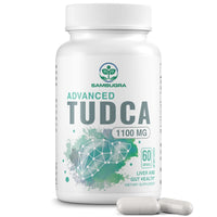 Thumbnail for Sambugra TUDCA Liver Supplements 1100mg, 3rd Party Tested Ultra Strength Bile Salt TUDCA Supplement, Liver Support for Detox Cleanse and Repair, 60 Capsules