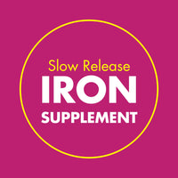 Thumbnail for Slow Fe 45mg Iron Supplement for Iron Deficiency, Slow Release, High Potency, Easy to Swallow Tablets - 60 Count