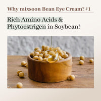 Thumbnail for mixsoon Bean Eye cream - Nourishing and Firming for Dark Circles, Puffiness, Fermented Bean and Peptide Complex Niacinamide 20ml / 0.67 fl.oz. Korean Glass Skin Care