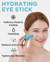 Thumbnail for THESAEM Iceland Hydrating Eye Stick 0.24oz - Cooling Balm for Dark Circles and Puffiness – Under Eye Treatment - Reduce Wrinkles and Moisturizing - Minimize Dark & Puffy Eyes - Aqua Scent