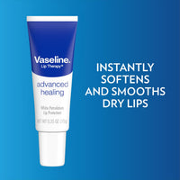 Thumbnail for Vaseline Lip Therapy Advanced Healing Lip Balm Tube 12-Pack – White Petroleum Lip Protectant, 0.25 Oz Ea