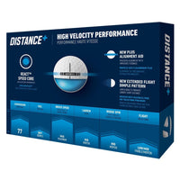 Thumbnail for TaylorMade Golf 2025 Distance + White One Dozen