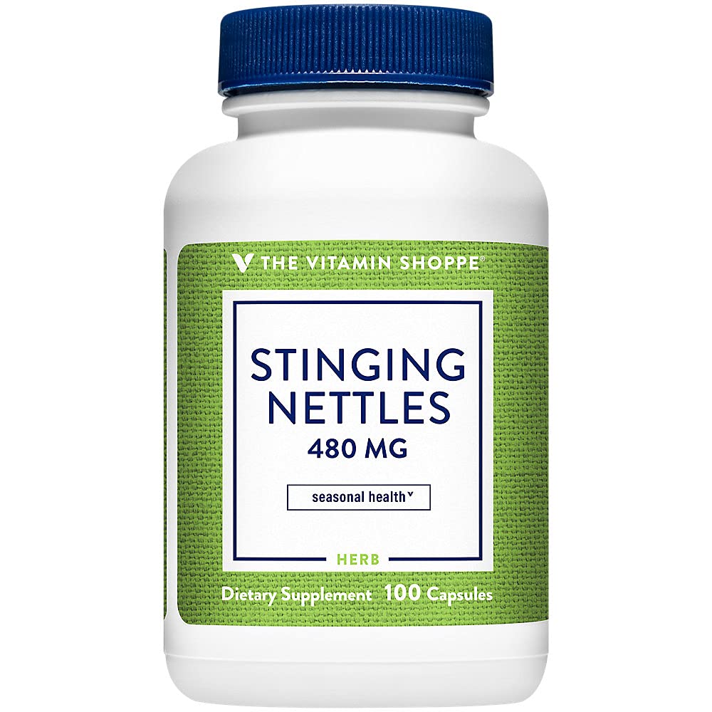 The Vitamin Shoppe Stinging Nettles 480 (100 Capsules) (100 Capsules)