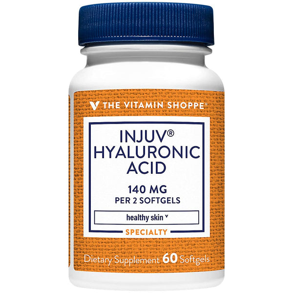 The Vitamin Shoppe Injuv® Hyaluronic Acid 140MG (Rooster Comb (60 Softgels)