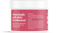 Thumbnail for ASUTRA Dead Sea Salt Essential Oil Body Scrub Exfoliator (Sensual Rose), 16 oz - Ultra Hydrating, Gentle, & Moisturizing - Coconut, Rose, and Sandalwood Oils