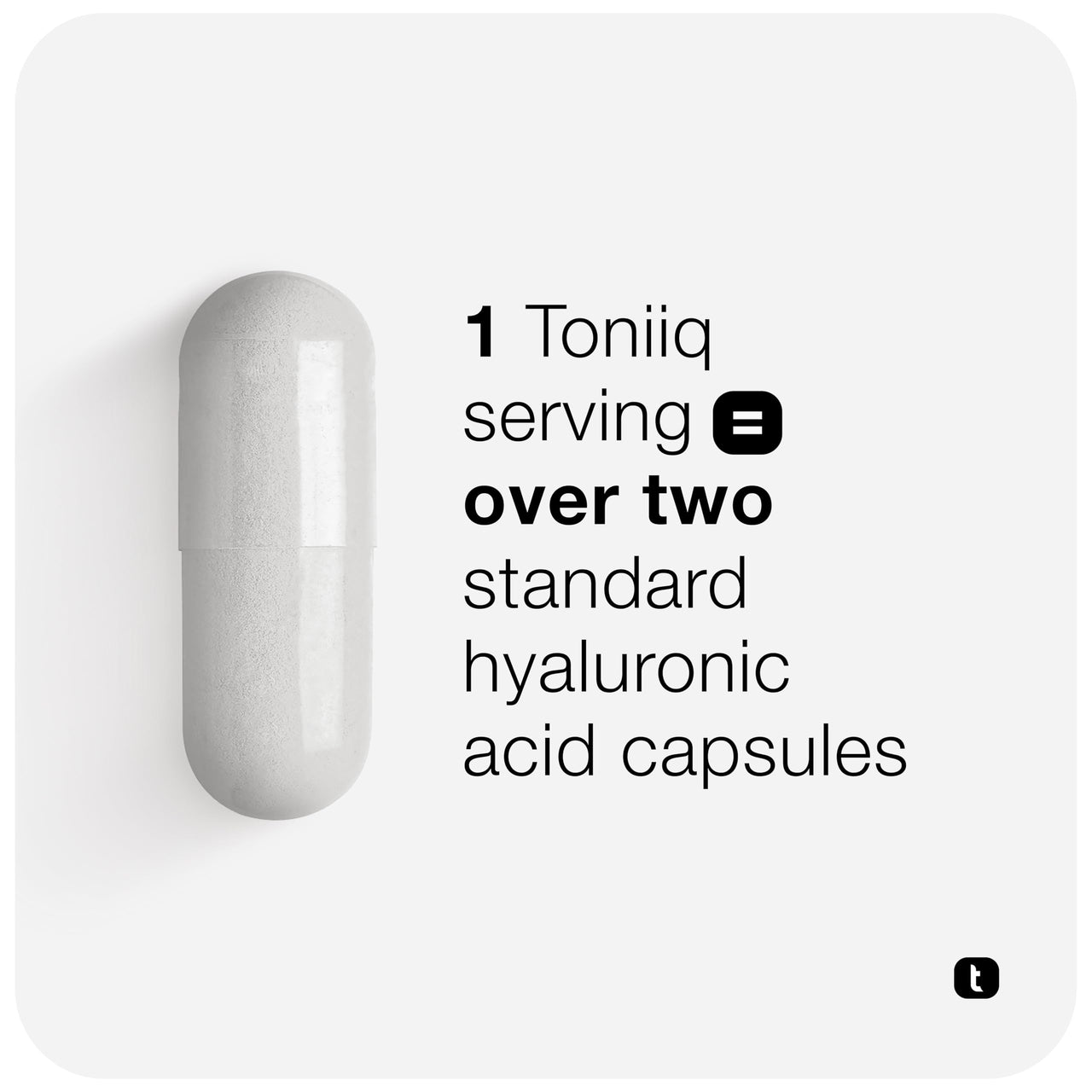 Toniiq Hyaluronic Acid Supplements – Lab Tested 95% Ultra High Purity – Fermented and Bioavailable with Vitamin C – Third Party Lab Tested – 360 Capsules