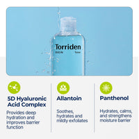 Thumbnail for Torriden Dive in Toner 300ml (10.14 fl. oz.) | pH Balancing Facial Toning Water for Dry Skin | Hyaluronic Acid, Panthenol, Allantoin
