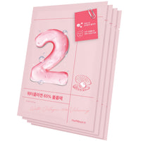 Thumbnail for numbuzin No.2 Sheet Mask | Water Collagen 65% Voluming Sheet Mask | Premium Collagen | Firm, Supple Skin, Adenosine, Niacinamide, Peptide | Radiance, Hydration | Korean Skincare | 4 Sheets