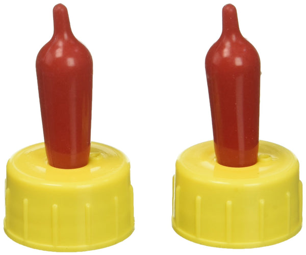 (2 Pack) Neogen Ideal Pritchard Nipples - Red (2 Count Per Pack / 4 Total)