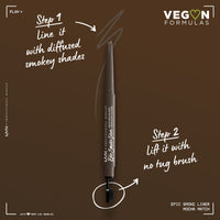 Thumbnail for NYX PROFESSIONAL MAKEUP Epic Smoke Liner, Vegan Smokey Eyeliner - Mocha Match (Deep Brown)
