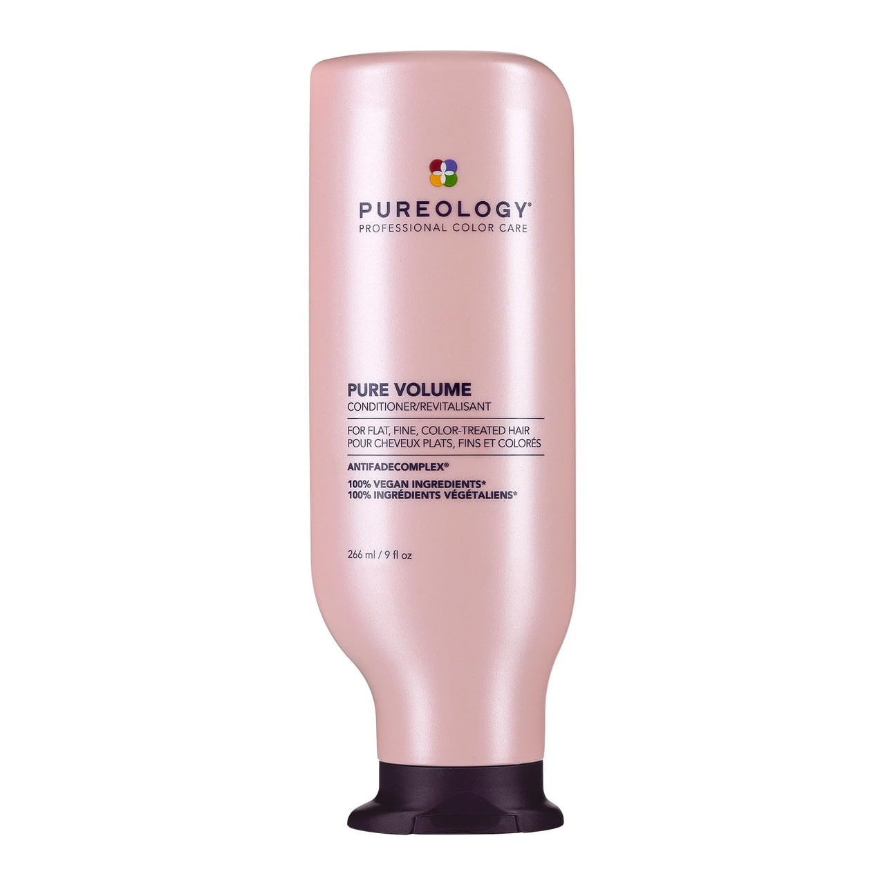 Pureology Pure Volume Conditioner - Enhances Volume and Movement, Lightweight Shampoo for Fine, Flat, Color Treated Hair, 9 Fl Oz