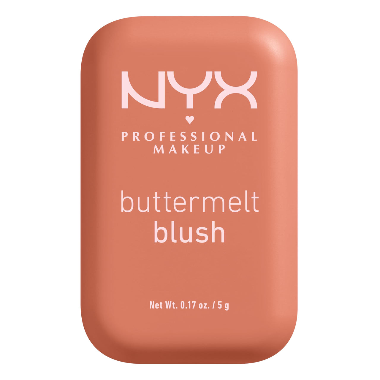 NYX Professional Makeup Buttermelt Blush- Face Makeup BUTTERMELT BLUSH 12H WEAR HIGH PIGMENT POWDER BLUSH, BUTTA SUNSET SORBET, BUTTA SUNSET SORBET, 0.17 oz