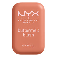 Thumbnail for NYX Professional Makeup Buttermelt Blush- Face Makeup BUTTERMELT BLUSH 12H WEAR HIGH PIGMENT POWDER BLUSH, BUTTA SUNSET SORBET, BUTTA SUNSET SORBET, 0.17 oz