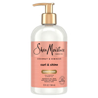 Thumbnail for SheaMoisture Curl & Shine Conditioner Coconut & Hibiscus, for Thick, Curly Hair to Moisturize & Soften, 13 oz