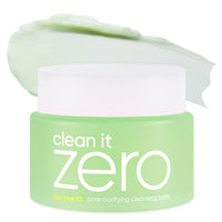 Thumbnail for BANILA CO Clean it Zero Pore Clarifying Cleansing Balm | Korean Makeup Remover, Cleansing Oil, Facial Cleanser for Oily and Acne Prone Skin | Vegan | Made with AHA-PHA & Tea Tree (100ml / 3.38 fl. oz)
