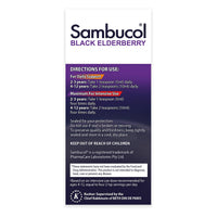Thumbnail for Sambucol Black Elderberry Syrup for Kids - Elderberry Liquid with Vitamin C for Kids No Artificial Flavors, High Antioxidants, Daily Wellness Support, Berry Flavored - 4 Fl Oz