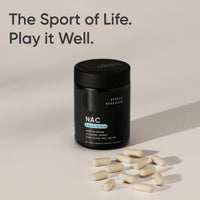 Thumbnail for Sports Research Vegan NAC Supplement (N-Acetyl Cysteine) 600 mg - Supports Antioxidant Activity - NAC 600 mg - Non-GMO - 90 Capsules for Adults Daily Use