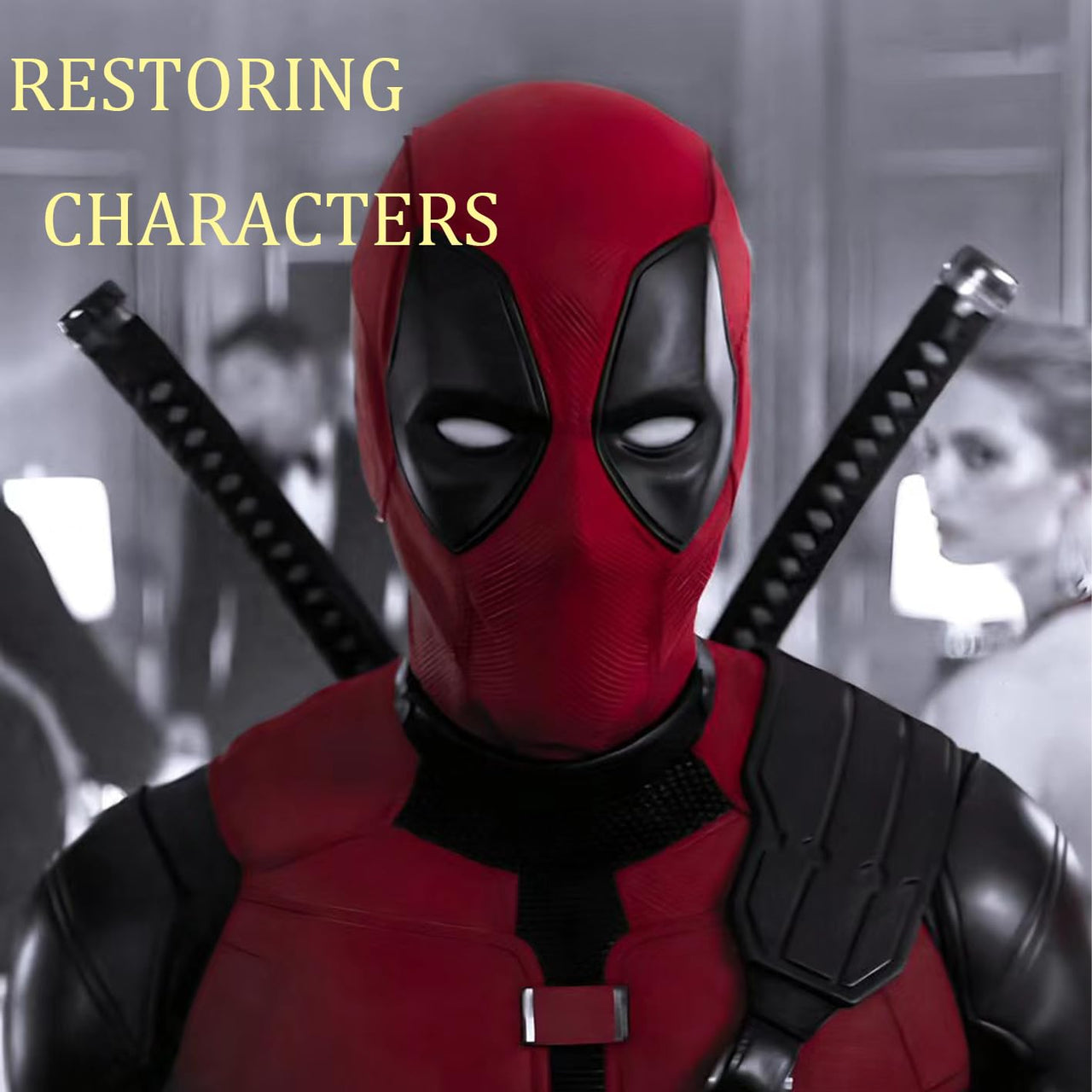 Superhero Cosplay Red Helmet Mask Suitable for Boys and Girls Holiday Parties, Comic-Con and all Kinds of Get-Togethers （23.63 in Head Circumference）