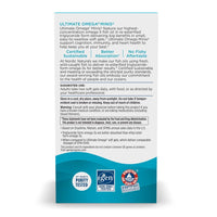 Thumbnail for Nordic Naturals Ultimate Omega Minis, Strawberry Flavor - 60 Minis Soft Gels - 1120 mg Omega-3 - High-Potency Fish Oil Supplement - EPA & DHA - Promotes Brain & Heart Health - 30 Servings