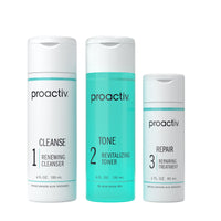 Thumbnail for Proactiv 3 Step Acne Treatment - Benzoyl Peroxide Face Wash, Repairing Acne Spot Treatment for Face And Body, Exfoliating Toner - 60 Day Complete Acne Skin Care Kit