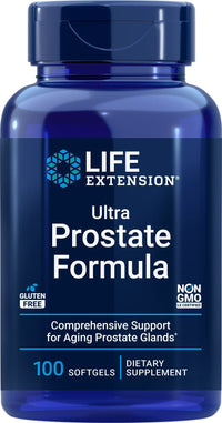 Thumbnail for Life Extension Ultra Prostate Formula, 100 Softgels, Natural Supplement for Men