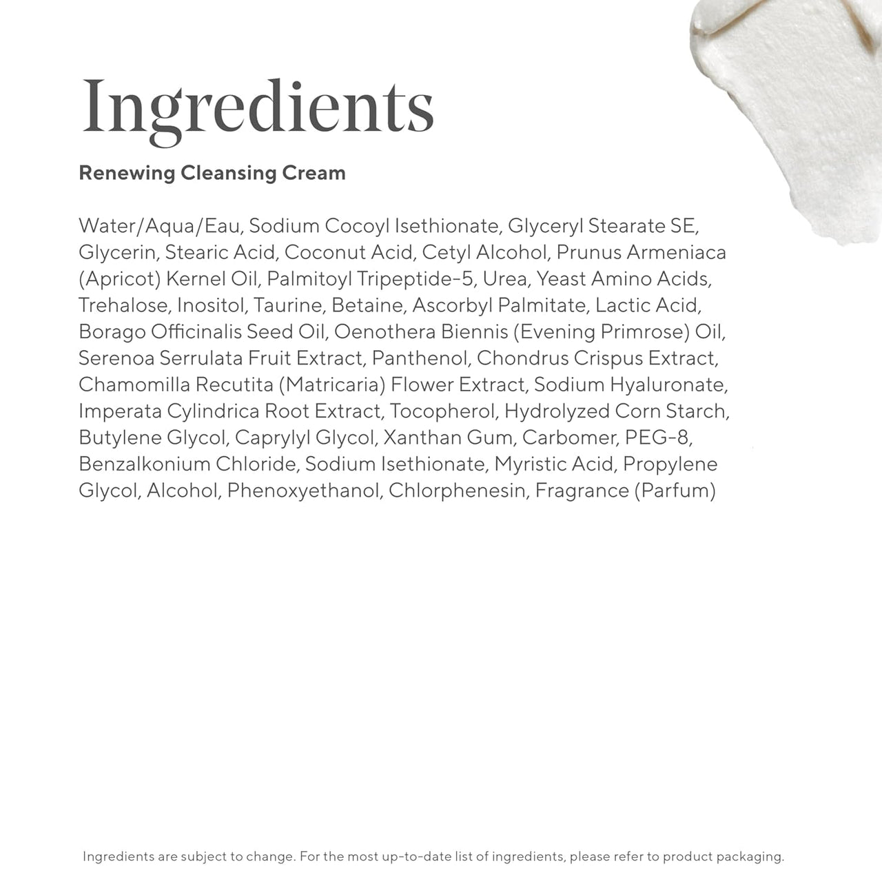 Murad Renewing Cleansing Cream - Anti-Aging, Cleansing Cream Face Wash - Lactic Acid and Antioxidant Vitamin-E Face Cleanser for Tightening, 5 Fl Oz